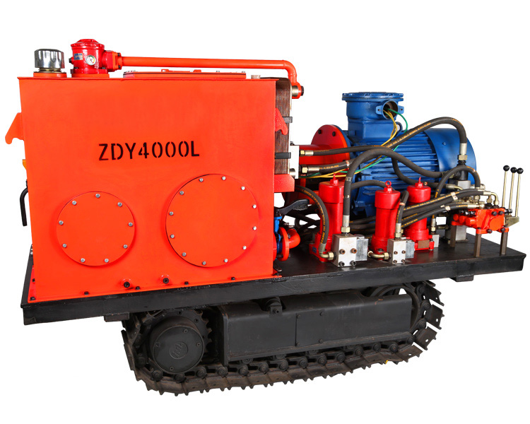 ZDY4000L Plataforma de perforación de túnel hidráulica completa tipo oruga