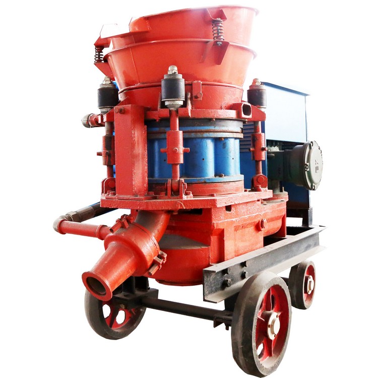 Máquina de pulverización de hormigón proyectado de mezcla húmeda automática eléctrica HSP-9