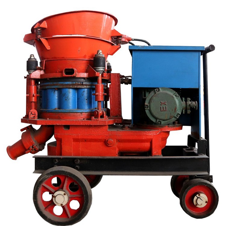 Máquina de pulverización de hormigón proyectado de mezcla húmeda automática eléctrica HSP-9