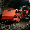  Coche de hombre a nivel de mina serie PRC para minería subterránea